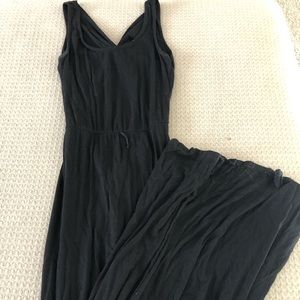 Black maxi dress